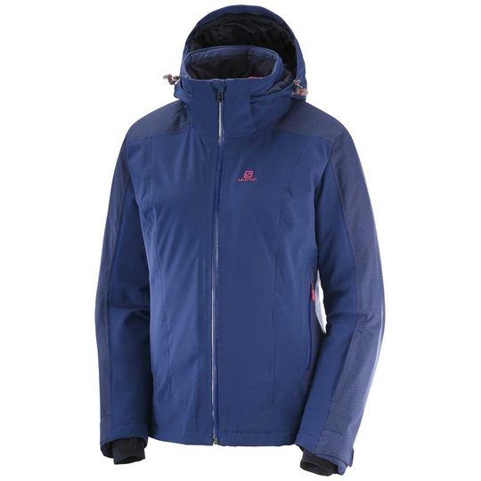 Salomon Brilliant Jacket Blue S Woman
