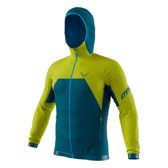 Dynafit Tour Wool Thermal Hoodie Green,Blue S Man