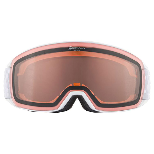 Alpina Nakiska Qh Ski Goggles White Orange/CAT2