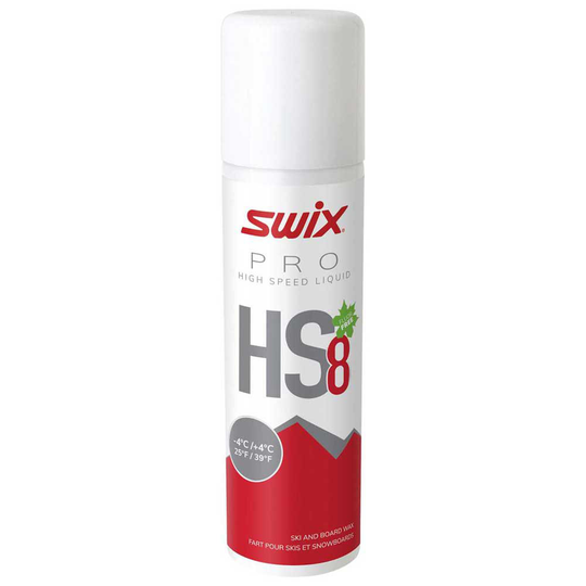Swix Hs8 -4ºc/+4ºc 125ml Board Wax White