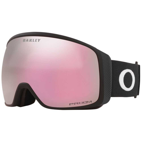 Oakley Flight Tracker Xl Prizm Snow Ski Goggles Black Prizm Iridium Snow Hi Pink/CAT1
