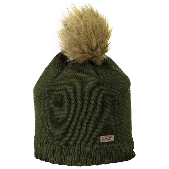 Cmp Knitted 5504046 Beanie Green Woman