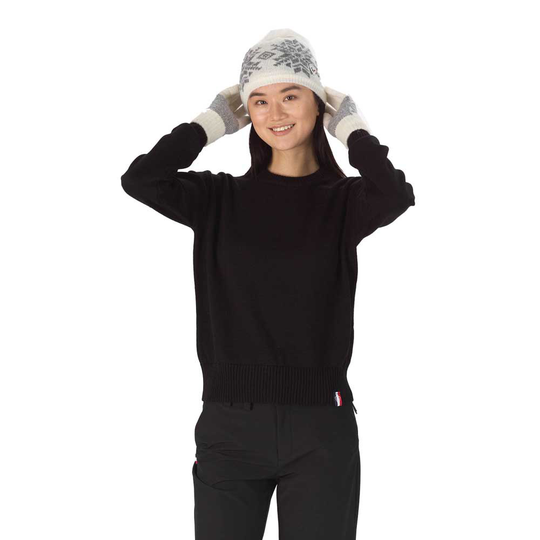 Rossignol Plain Rn Knit Sweater Black XS Woman