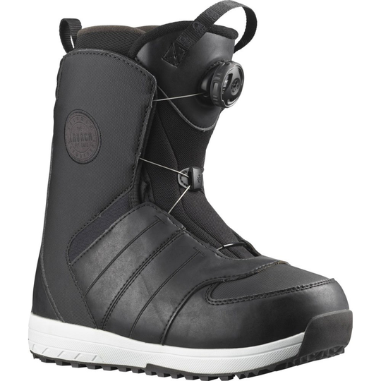 Salomon Launch Boa Snowboard Boots Junior Black 21.0