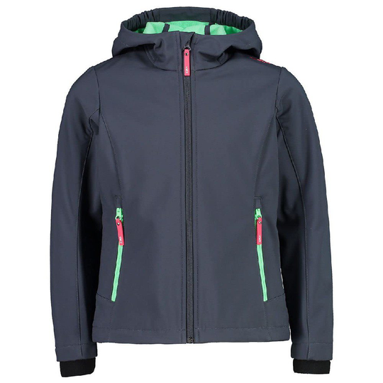 Cmp Fix Hood 3a29385n Jacket Blue 6 Years Boy