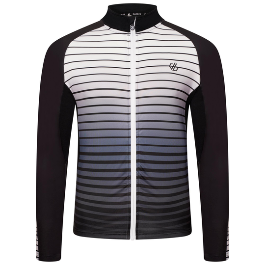 Aep Virtuos Men's Hiking Full Zip Long Sleeve Fleece - Black