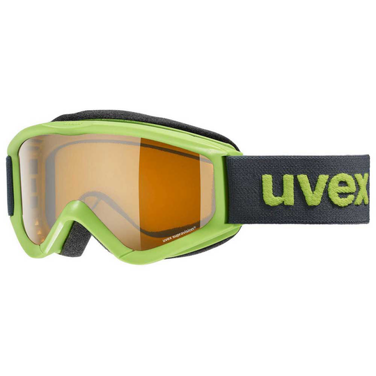 Uvex Speedy Pro Ski Goggles Green,Black Lasergold/CAT2