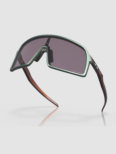Oakley Sutro Verve Matte Silver/Blue Colors Sunglasses prizm grey