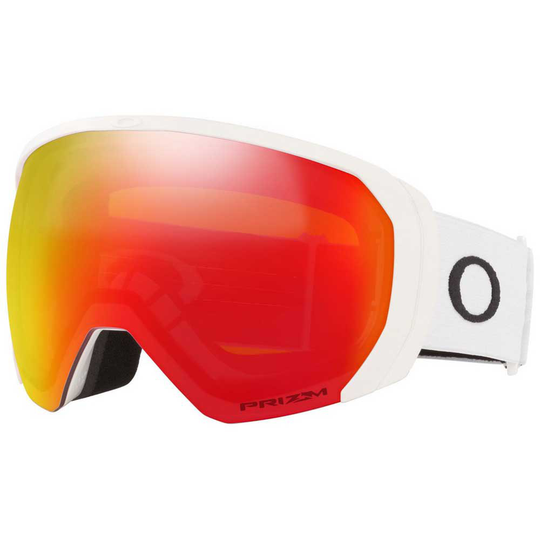 Oakley Flight Path Xl Prizm Snow Ski Goggles White Prizm Iridium Snow Torch/CAT3