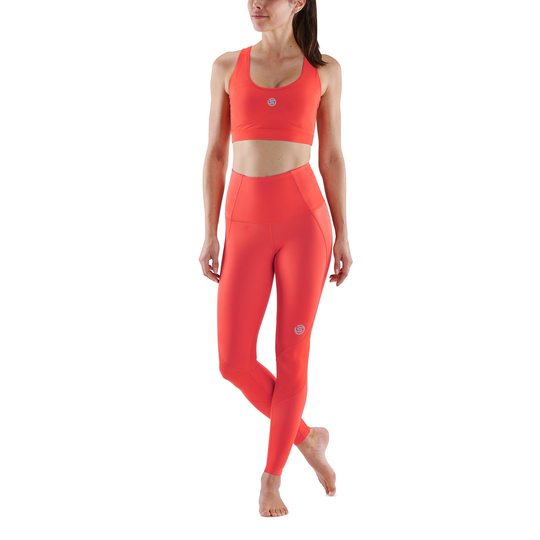 Skins Series-3 Womens Skyscraper Tights - Spark