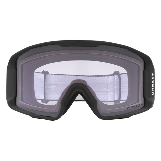 Oakley Line Miner M Prizm Snow Ski Goggles Black Prizm Snow Clear/CAT0