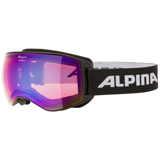 Alpina Naator Hm Ski Goggles Black Blue/CAT2