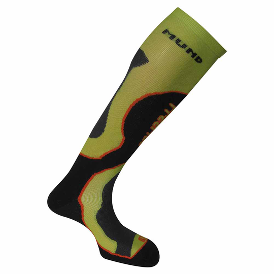 Mund Socks Freeride Socks Green,Black EU 38-41 Man