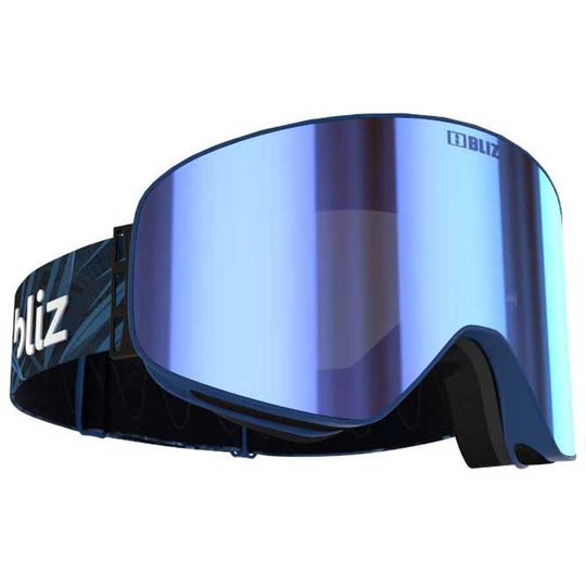 Bliz Flow Ski Goggle Blue Brown With Blue Multicoating/CAT3
