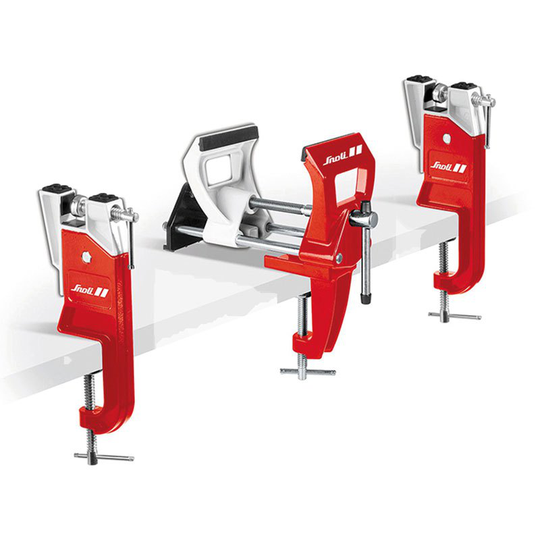 Snoli World Cup Ski Vise Pro Span To 155 Mm Ski Vise Red,White