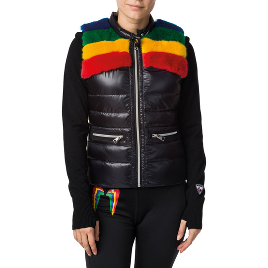 Rossignol Beam Light Down Vest Black L Woman