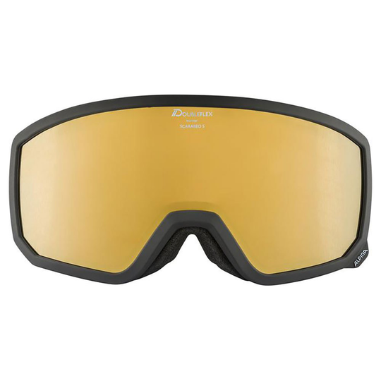 Alpina Scarabeo S Hm Ski Goggles Black,Grey Gold/CAT2