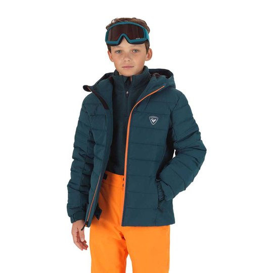 Rossignol Rapide Jacket Boy Green 10 Years Boy