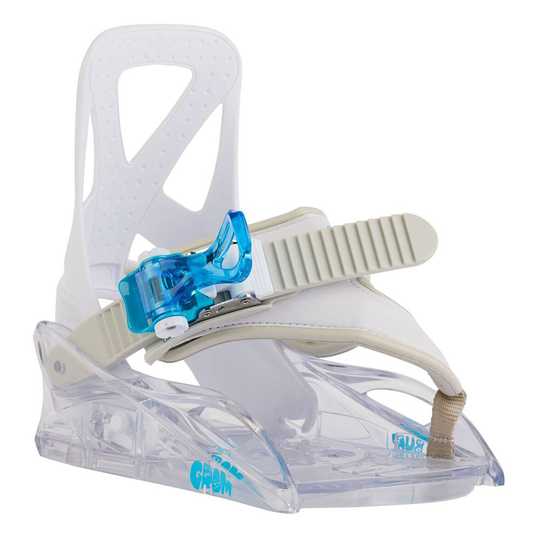 Burton Grom Kids Snowboard Bindings Clear M