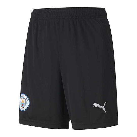 2020-2021 Man City Home Goalkeeper Shorts (black) - Kids