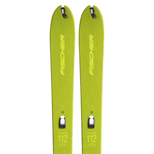 Fischer S-bound 112 Crown+dual-skin Xtralite Nordic Skis Green 159