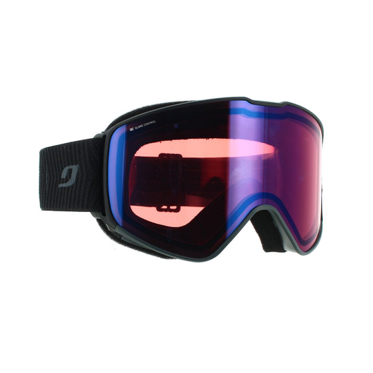 Julbo Alpha Polarized Ski Goggles Black Red Glare Control