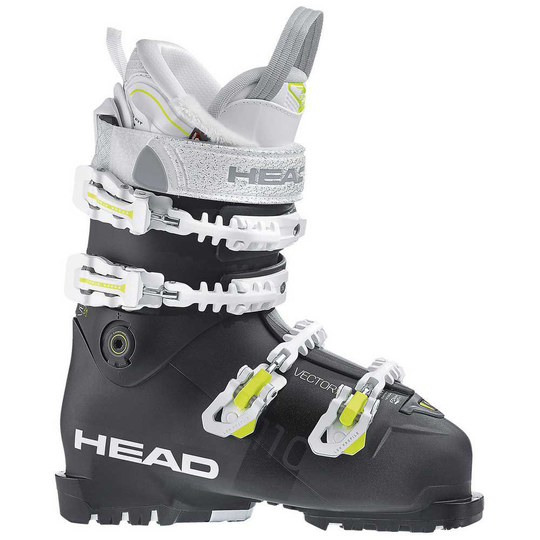 Head Vector 110s Rs Alpine Ski Boots Woman Black 24.5