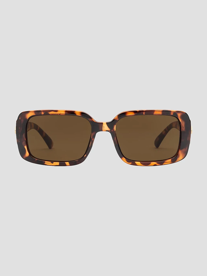 Volcom True Gloss Tort Sunglasses bronze