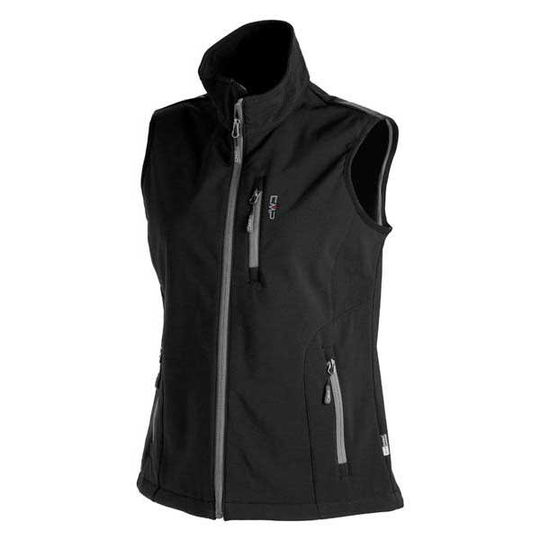 Cmp 3a01186 Vest Black 2XS Woman