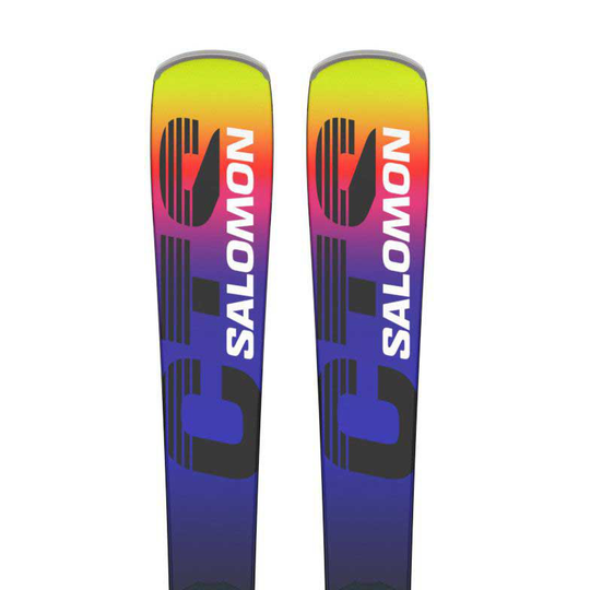 Salomon Cts 1+m10 Gw Alpine Skis Multicolor 140