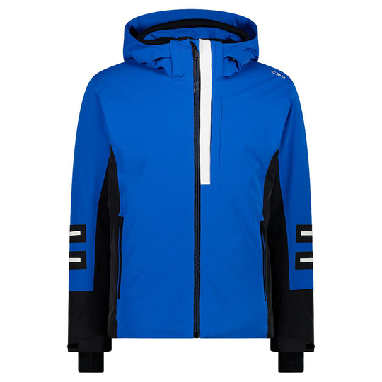 Cmp Zip Hood 32w0167 Jacket Blue L Man