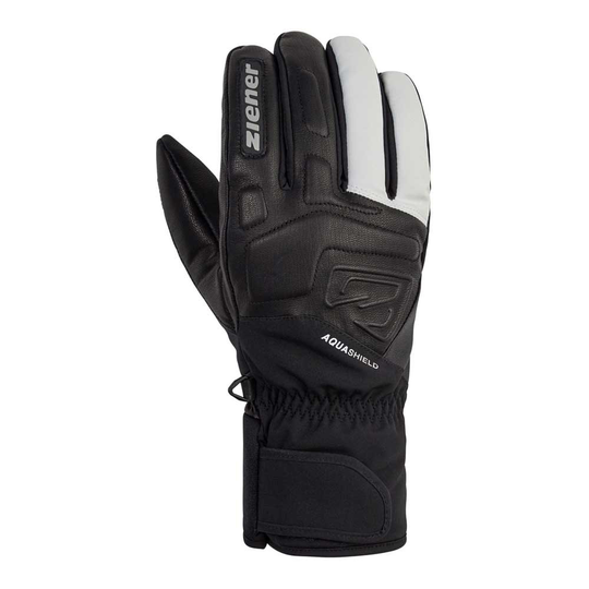 Ziener Glyxus As Gloves Black 9.5 Man