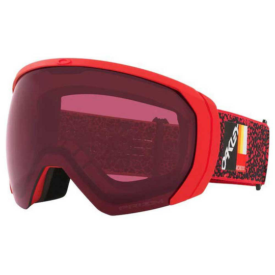 Oakley Flight Path L Prizm Snow Ski Goggles Red Prizm Snow Dark Grey/CAT3