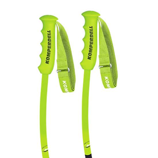 Komperdell Nationalteam Carbon Super G Poles Green,Black 125 cm