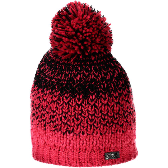 Cmp Knitted 5505028 Beanie Red Woman
