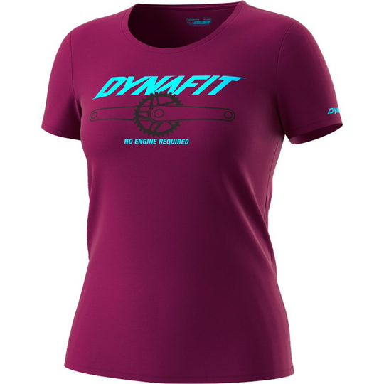 Dynafit Graphic Short Sleeve T-shirt Red DE 36 Woman