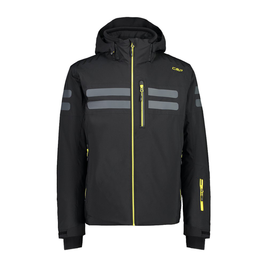 Cmp Zip Hood 31w0367 Jacket Black S Man