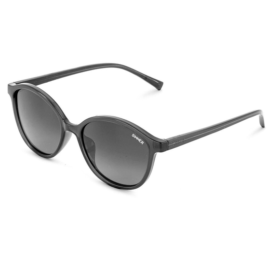 Sinner Mono Sunglasses Black Sintec Gradient Smoke/CAT3
