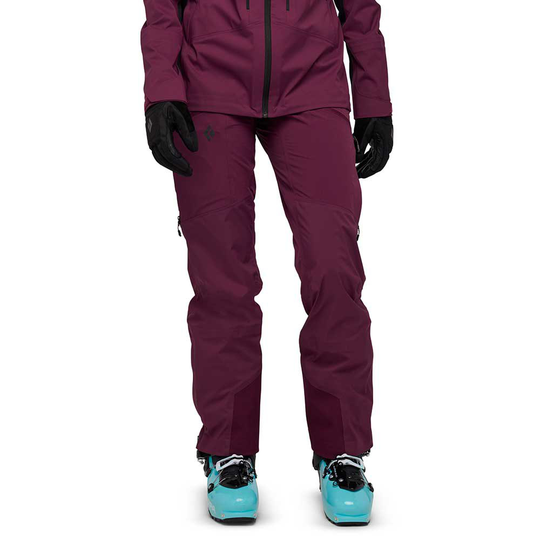 Black Diamond Dawn Patrol Hybrid Pants Purple M Woman