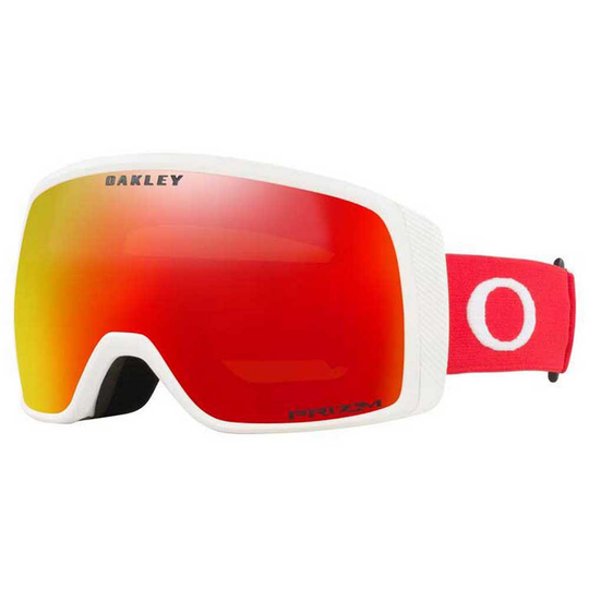 Oakley Flight Tracker S Prizm Snow Ski Goggles Red Prizm Snow Torch/CAT3