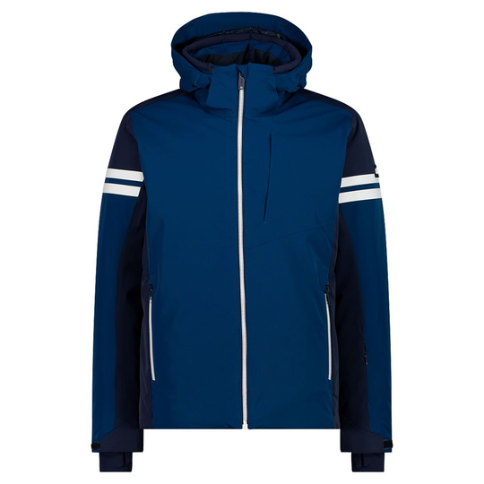 Cmp Zip Hood 31w0127 Jacket Blue S Man