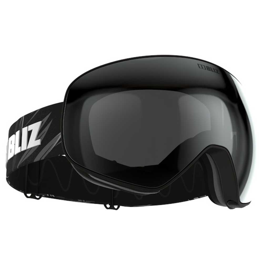 Bliz Floz Mirror Ski Goggle Black Brown With Silver Miror/CAT3