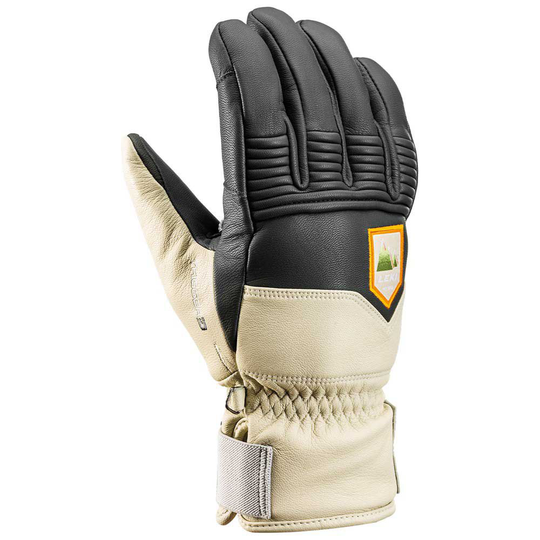 Leki Alpino Rubic 3d Gloves Beige 8 Man