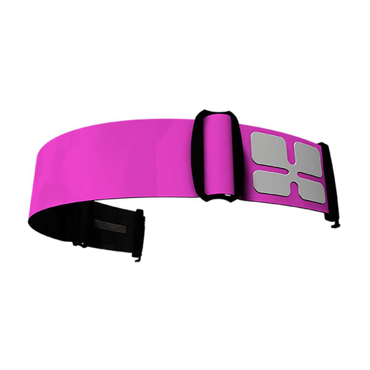 Aphex New Rose+logo White Goggle Straps Pink