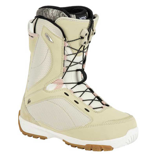 Nitro Monarch Tls Woman Snowboard Boots Beige 24.5