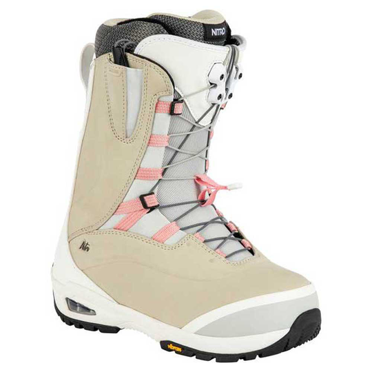 Nitro Bianca Tls Woman Snowboard Boots Beige 25.5