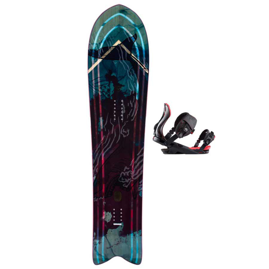Rossignol Xv Sushi+cobra S/m Snowboard Multicolor 144