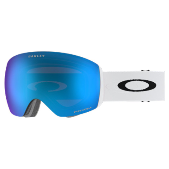 Oakley Flight Deck M Prizm Ski Goggles White Prizm Garnet/CAT2