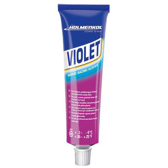 Holmenkol Klister violet +2°c/-4°c Wax 60 Ml Purple