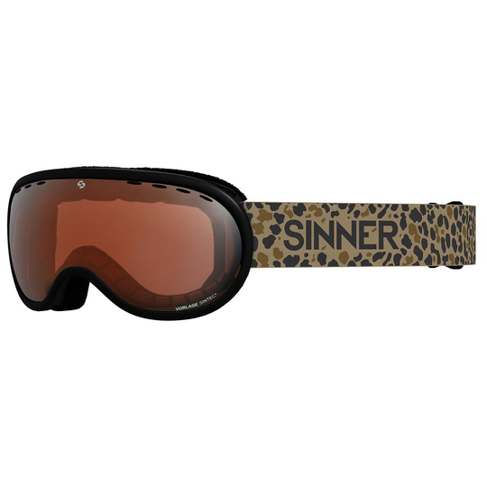 Sinner Vorlage Ski Goggles Green Double Orange Sintec Vent/CAT2